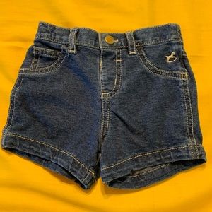 0-3 month Faded Glory denim shorts